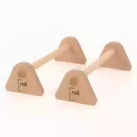 Rollholz Push Up Bars Liegestüztgriffe Aus Holz 1 St
