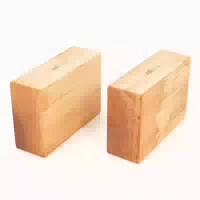 Rollholz Yogablock Erle 1 st