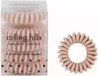 Rolling Hills Professional Hair Rings Beige