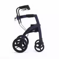 Rollz Motion 2 1 Rollator und Rollstuhl Dark Purple