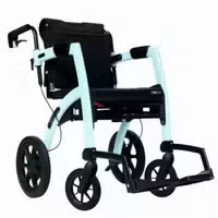 Rollz Motion 2 1 Small Rollator Rollstuhl Island Blue