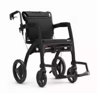 Rollz Motion 2 1 Small Rollator Rollstuhl Matt Black