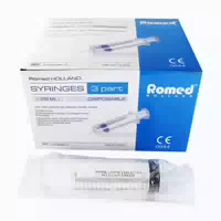 Romed Blasenspritze Wundspritze 50 60 Ml, 3 Teilig, mit Luer Ansatz 10 st