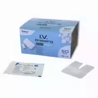 Romed I V Kanülenverband, 6 X 8 Cm, Steril, Wasserfest, Vlies 1200 St