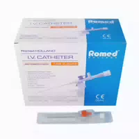 Romed I V Katheter Venenverweilkanülen, Orange 14 G 50 St
