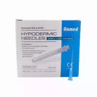 Romed Injektionskanülen 23g X 1 25, Steril, 0 6 X 30 mm