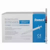 Romed Tuberkulinspritzen mit Kanüle 100 Stück 1ml 29 g X 1 2 U100