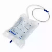 Romed Urinbeutel 2 Liter mit Ventil und Ablasshahn 10 st