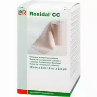 Rosidal Cc Kohäsive Kompressionsbinde 10cmx6m