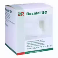 Rosidal Sc Kompressionsbinde Weich 10cmx2,5m
