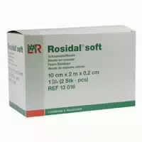 Rosidal Soft Binde 10 cm X 0,2 cm X 2 m 2 st