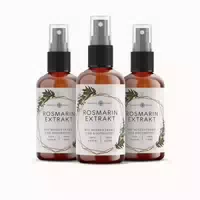 Nordic Pure Rosmarin Minze Extrakt – Haarpflege Mit Rootbiotec™, Alkoholfrei 3x100 Ml