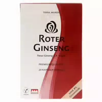 Roter Ginseng 400 Mg 8% Von Terra Mundo 20 St