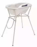 Rotho Babydesign Komplett Badeset mit Wanne und Klapp Ständer, 0 12 Monate, Max 25kg