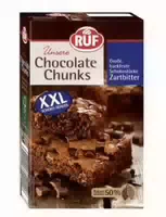 Ruf Chokolate Chunks Zartbitter Xxl