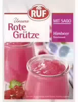 Ruf Rote Grütze mit Sago Himbeer Geschmack