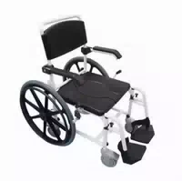 Russka Dusch Toilettenrollstuhl mit 24 Rädern
