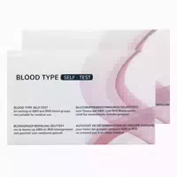 Blutgruppen Schnelltest 2 Pack Blutgruppe Test Blutgruppen Bestimmen Schnelltest The Tester