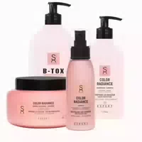 Sacha Care Color Radiance Pflegeset Shampoo 500ml Maske 500ml B Tox 1000ml Leave In 100ml