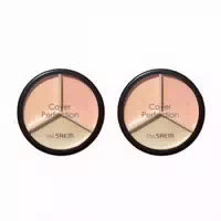 The Saem Cover Perfection Triple Pot Concealer 4 5g 3 03 Correct Up Beige