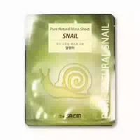 The Saem Pure Natural Mask Sheet Snail 1stück