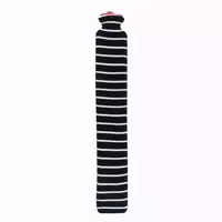 Longi Lange Gummi Wärmflasche Mit Strickbezug 2 L Marine 1 St