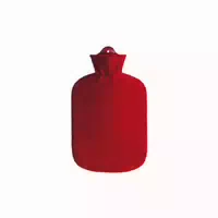 Sänger Wärmeflasche Fleece Rot 1x2 l