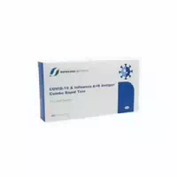 10 X Safecare 3in1 Kombitest Covid19 Influenza A & Influenza B Schnelltestkit für Laien Ce1434
