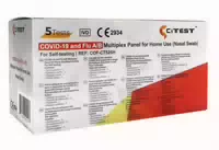 Citest 3 in 1 Covid 19 Influenza A B Viren Corona Schnelltest Gratis Blt Desinfektionsmittel