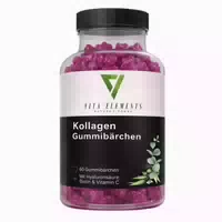 Vita Elements Kollagen Gummibärchen 60 Stück ohne Gentechnik Laborgeprüft in Deutschland