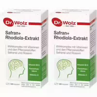 Safran und Rhodiola Extrakt Dr Wolz 120 Kapseln