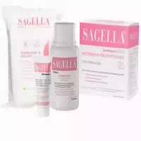 Sagella Poligyn Intim Waschlotion & Feuchtigkeitscreme & Feuchtigkeitsgel