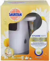 Sagrotan No Touch Starter Set Weiß Extra Care Lotusblüte & Kamillenöl