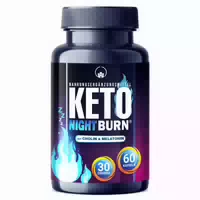 Saint Nutrition Keto Night Burn mit Melatonin | Ergänzung für Ihre Diät & Ziele Beim Abnehmen