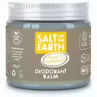 Salt Of The Earth Amber & Sandalwood Natural Deodorant Balm Deo C