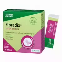 Floradix Eisen Sticks Salus 20 St Pulver