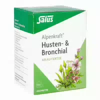 Salus Alpenkraft Kräutertee Husten & Bronchialtee 15 St Filterbeutel