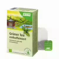 Salus Grüner Tee Entkoffeiniert 15 St Filterbeutel