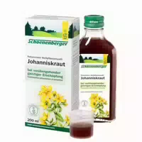 Schoenenberger Naturreiner Heilpflanzensaft Johanniskraut 200 Ml Saft