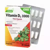 Salus Vitamin D3 1 000 Vital Kapseln 30 st Kapseln