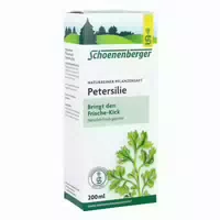 Schoenenberger Naturreiner Pflanzensaft Petersilie 200 Ml Saft