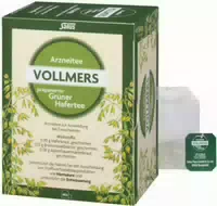 Vollmers Präparierter Grüner Hafertee Filterbeutel 40 st Filterbeutel