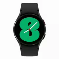 Samsung Galaxy Watch4 Schwarz 40mm Smartwatch Fitnesstracker Puls Sportuhr S m