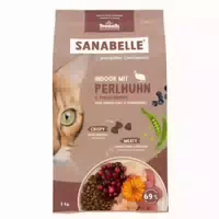 Sanabelle Indoor mit Perlhuhn