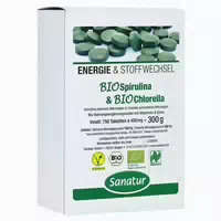 Biospirulina & Biochlorella 2in1 Tablett 500 st