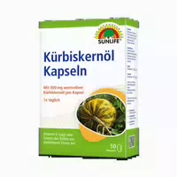 Sunlife Kürbiskernöl Kapseln 35 g