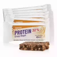 Sanct Bernhard Sport Protein Crispy Riegel 32 % | 11 Stück