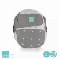 Seneo Windelüberhose für Erwachsene Grau l