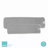 Seneo Zusatz Saugeinlagen Terry Grau 2er Set L