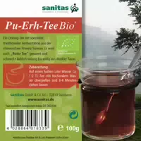 Sanitas Grüner Bio Tee China Pu Erh Bio